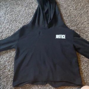 Justice long sleeve hoddie